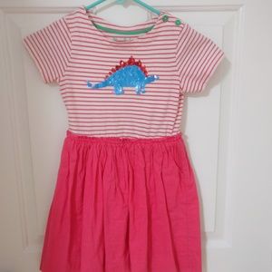 Mini boden girls  color changing dress size 6-7